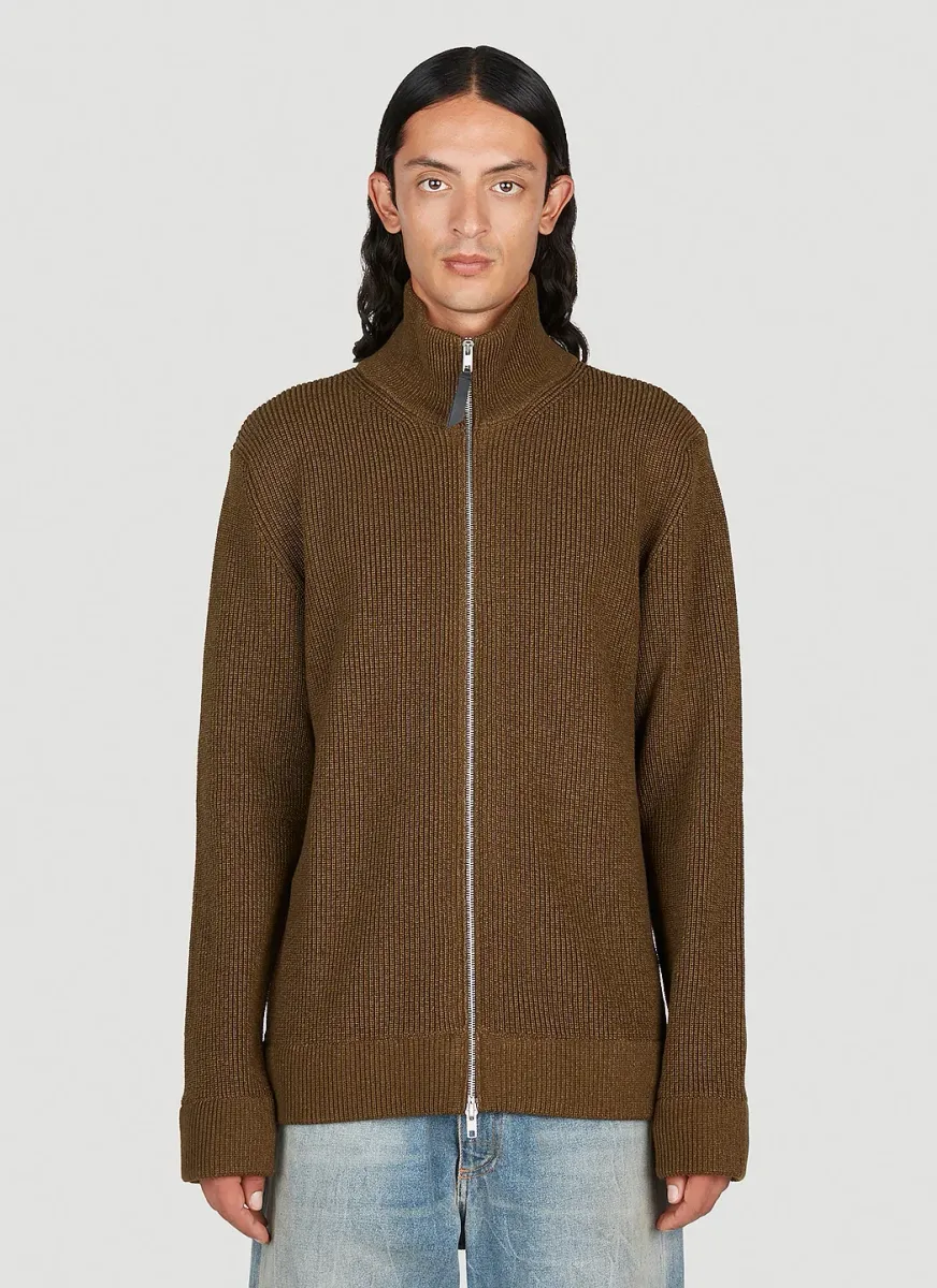 Zip Up Cardigan