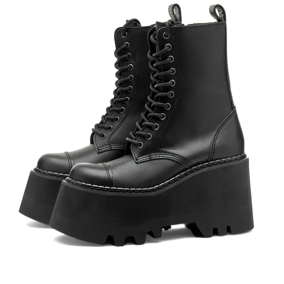 Platform Lace Up Boot