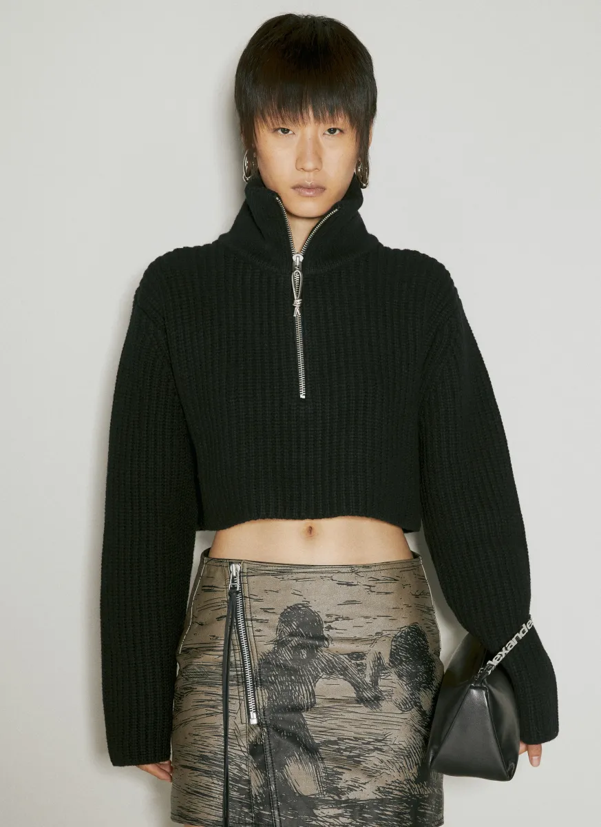 Kylo Zip Wool Sweater