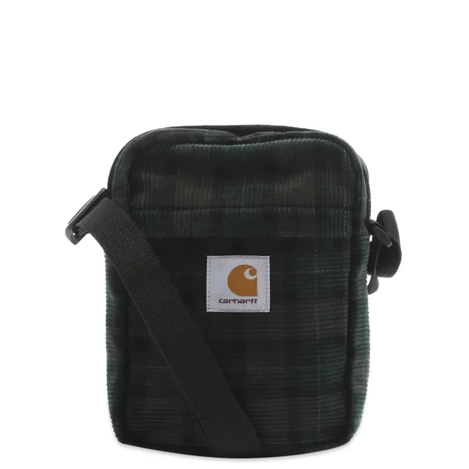 Flint Cord Check Shoulder Pouch