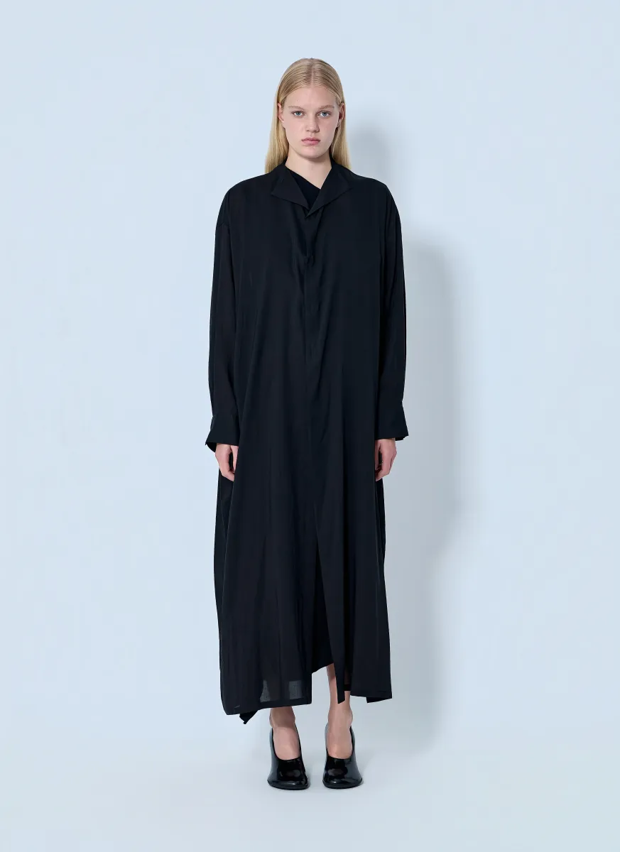 Backside Slit Long Coat