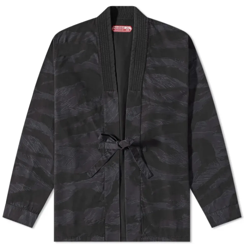 Camo Hanten Tigerstripe Kimono