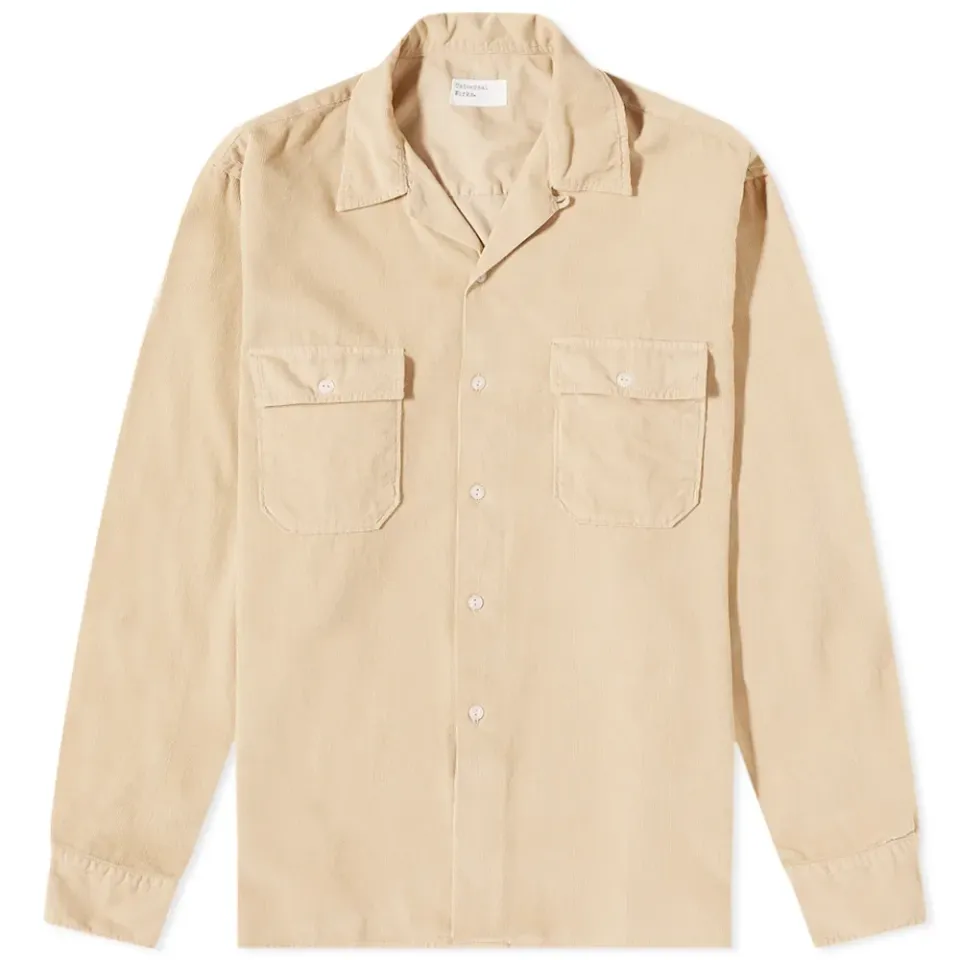 Fine Cord Worker Shirt