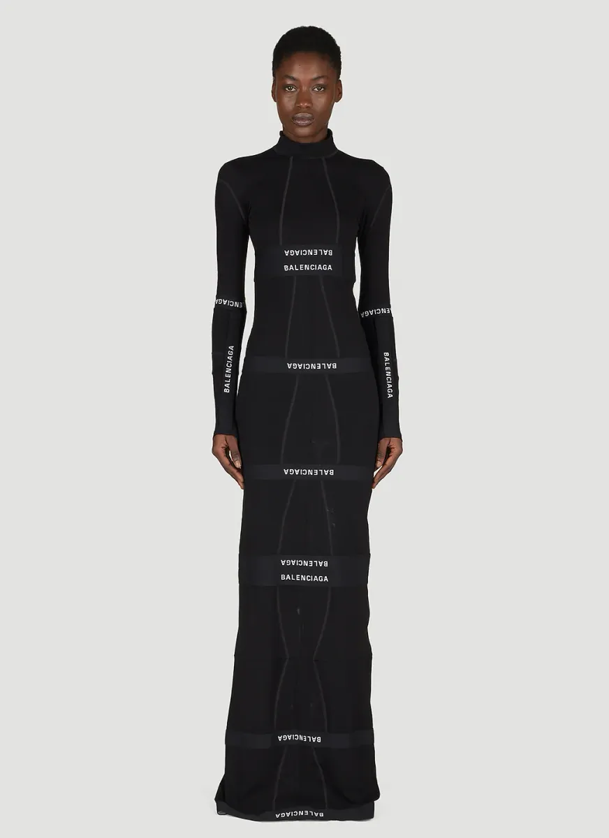 Brief Maxi Jersey Dress
