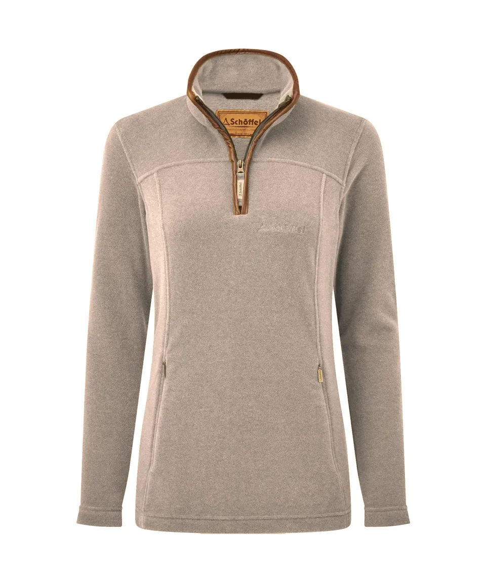 Tilton II Quarter Zip Fleece - Mushroom