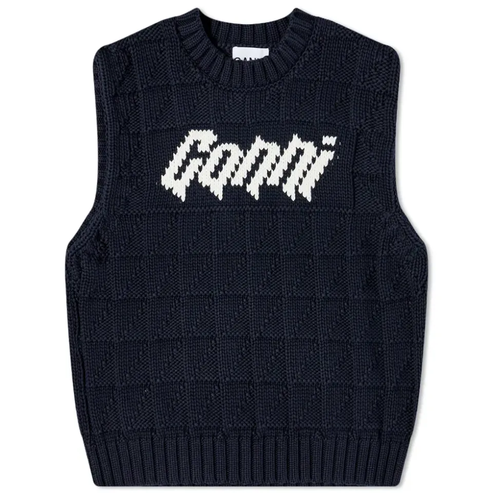 Cotton Rope Logo Vest