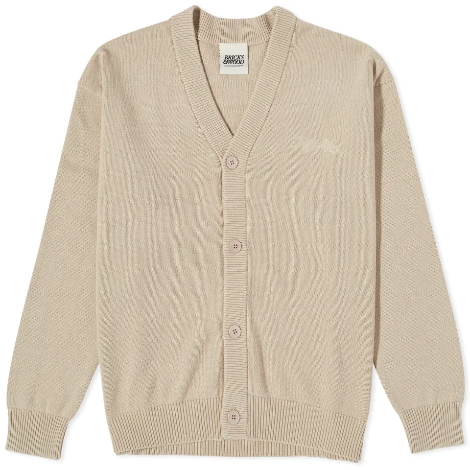 Script Logo Cardigan