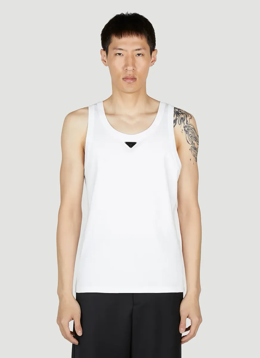 Logo Plaque Tank Top