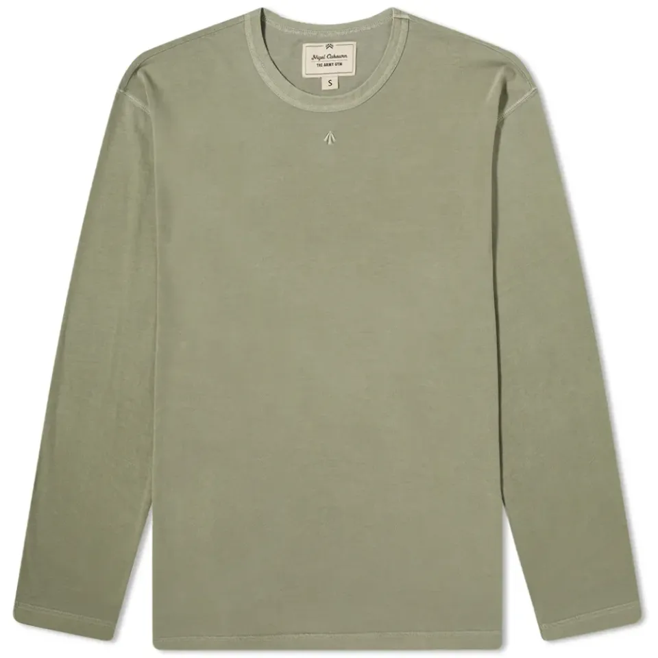 Long Sleeve Embroidered Arrow T-Shirt