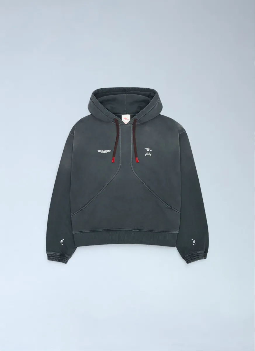 Logo Motif Hooded Sweatshirt
