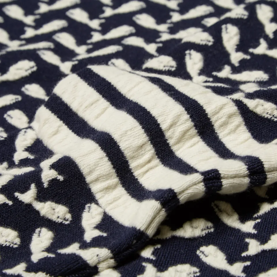 Whale Jacquard Sweater