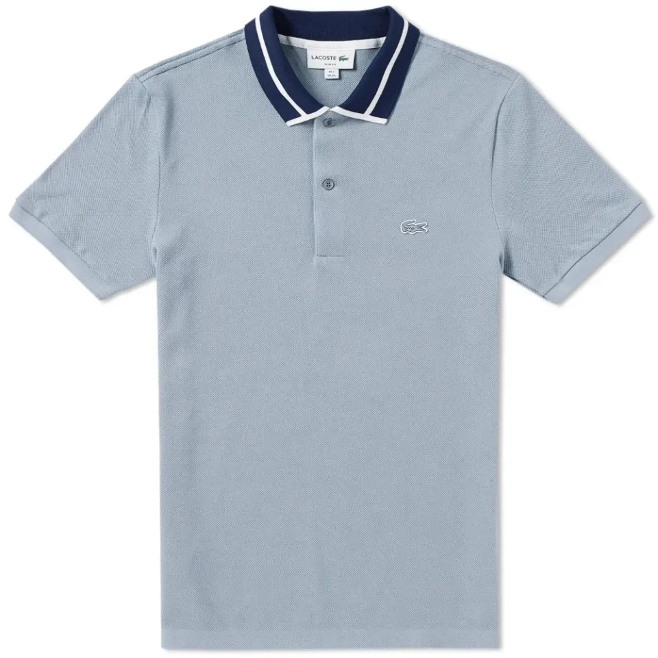 Stripe Collar Polo