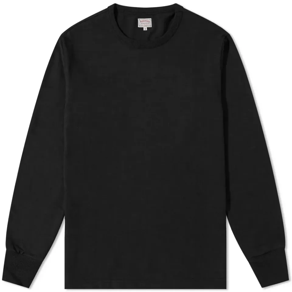 The Real McCoy's Joe Mccoy Long Sleeve Loopwheel T-Shirt
