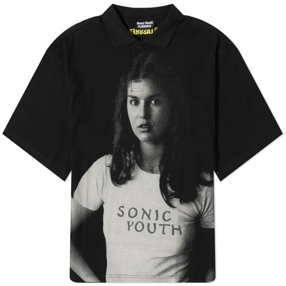 x Sonic Youth Funky Donkey Boxy Polo