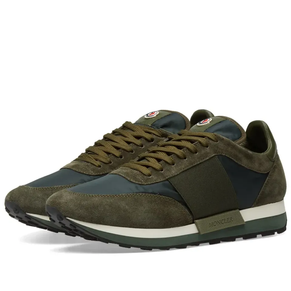 Suede Nylon Runner