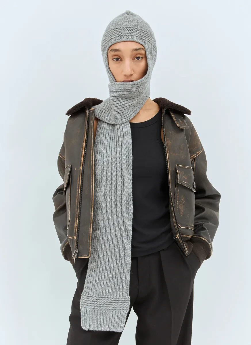 Wool And Cashmere Hood
