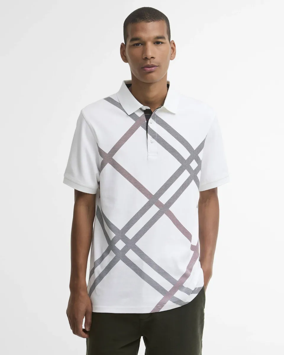 Tartan Bias Tartan Tailored Polo Shirt