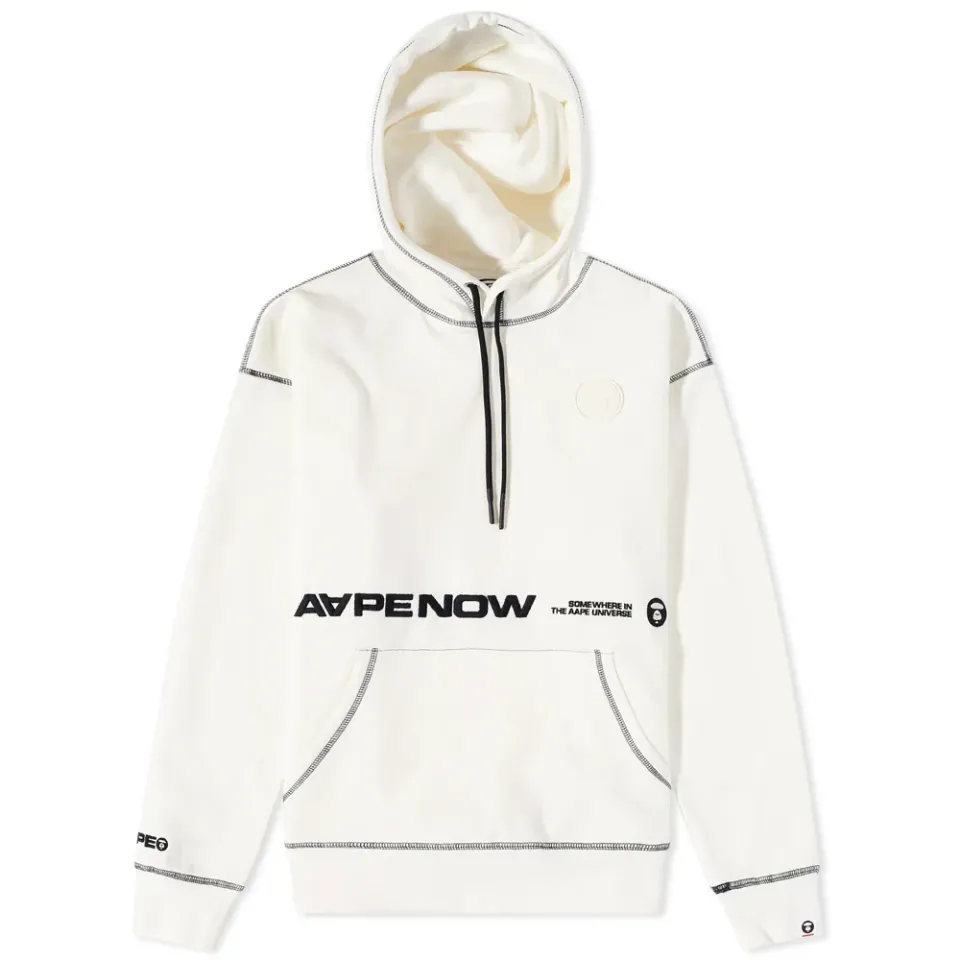 AAPE Contrast Stitch Logo Popover Hoody