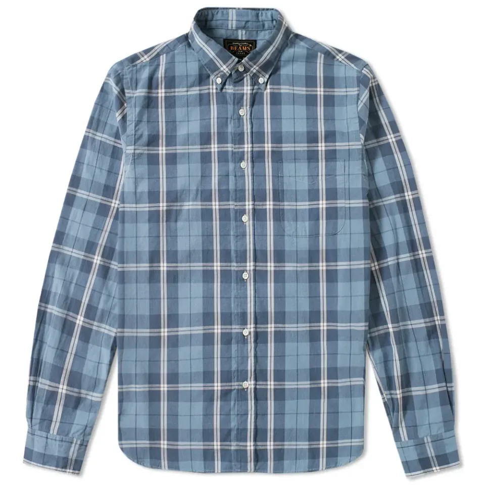Button Down Fade Check Shirt