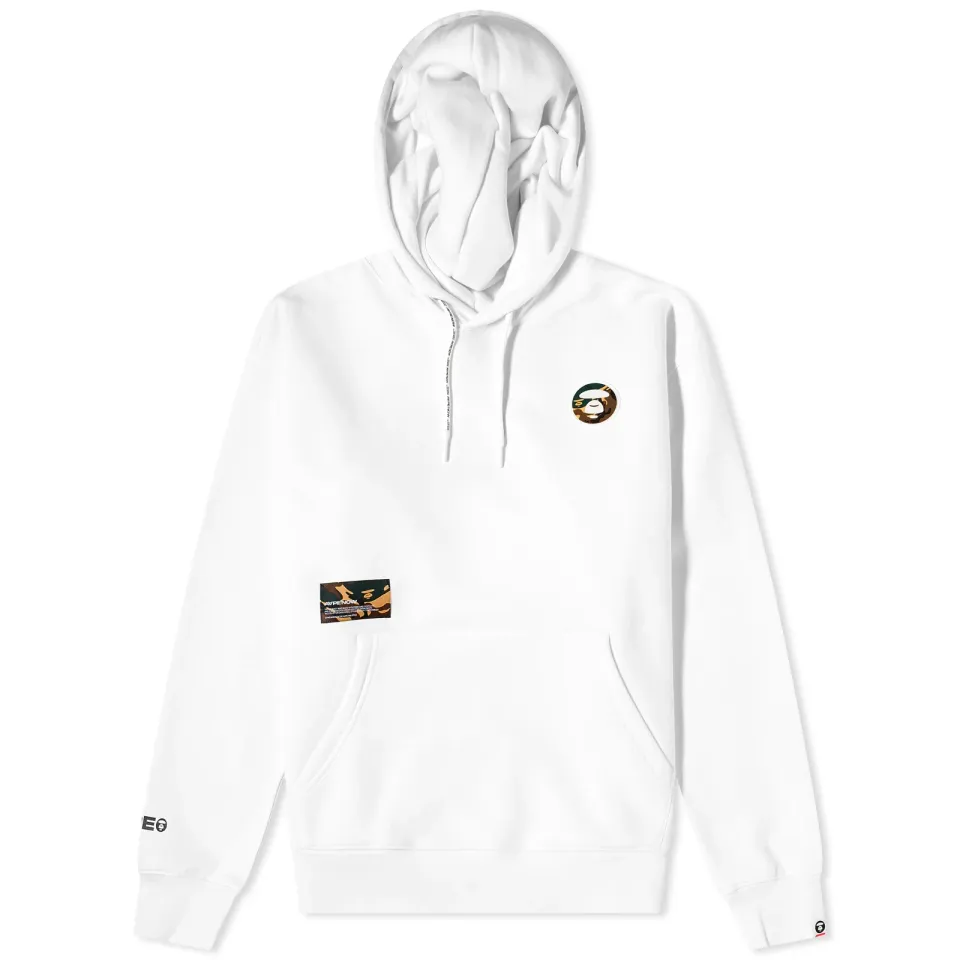 AAPE Logo Hood Popover Hoodie