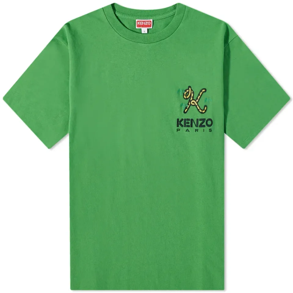 Kenzo Oversized Tiger K Logo T-Shirt