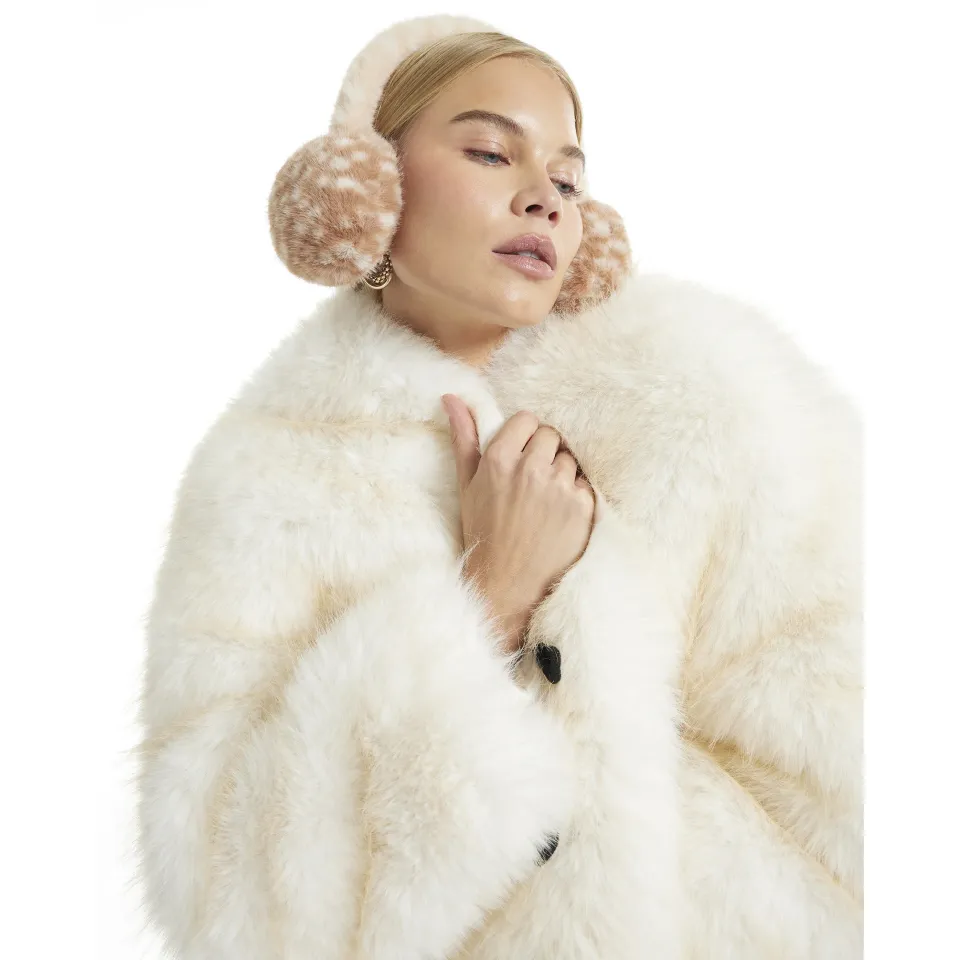 Deer Print Earmuffs