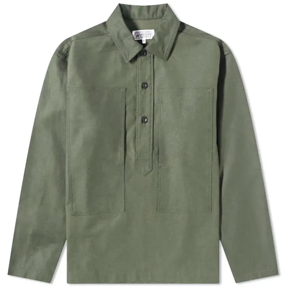 Cotton Sateen AR Overshirt