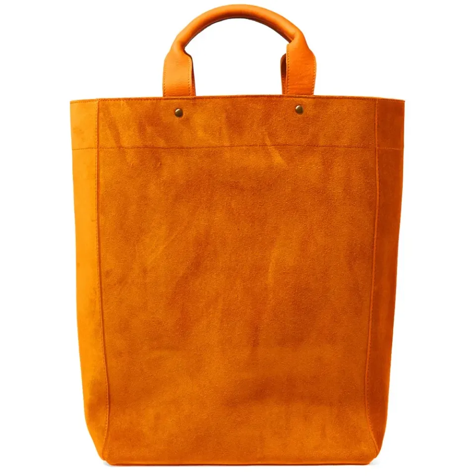 Suede Shopper Tote