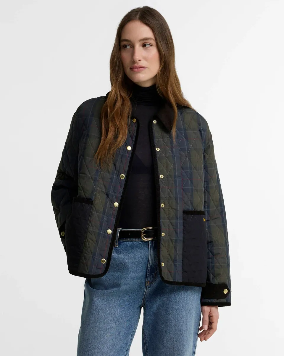 Ainsdale Checked Quilted Jacket