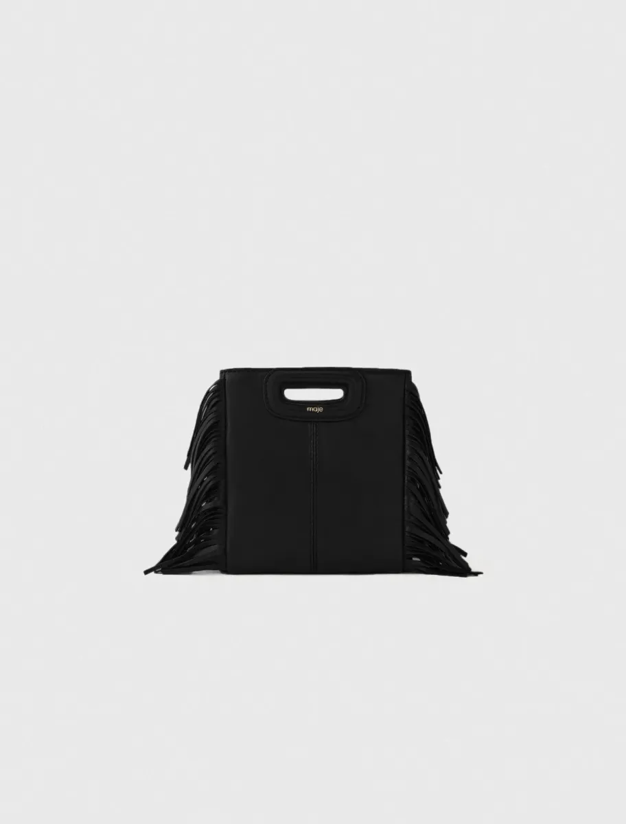 Mini M bag in smooth leather