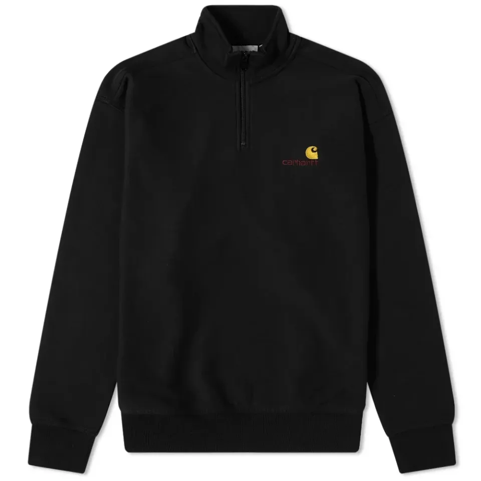 Half Zip American Script Sweat