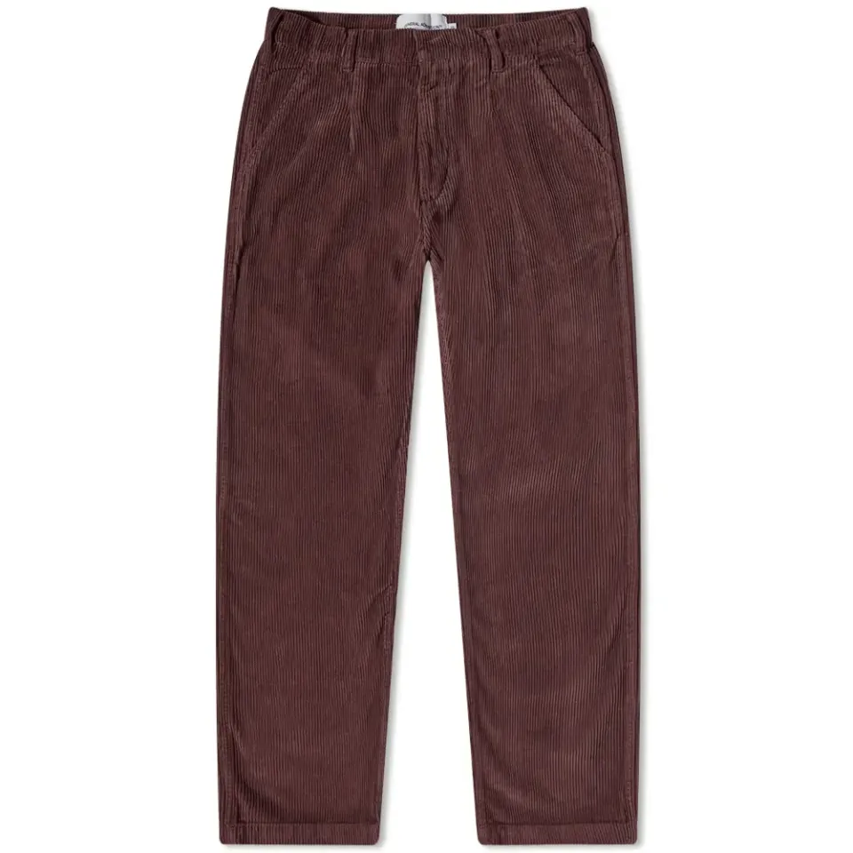 Midtown Cord Pleated Pant