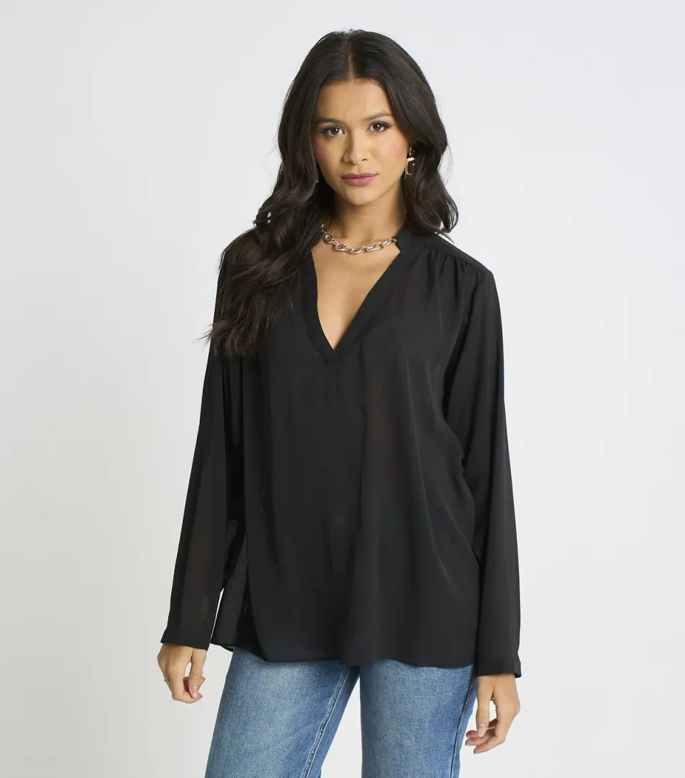 Women's Chiffon Oversized Blouse