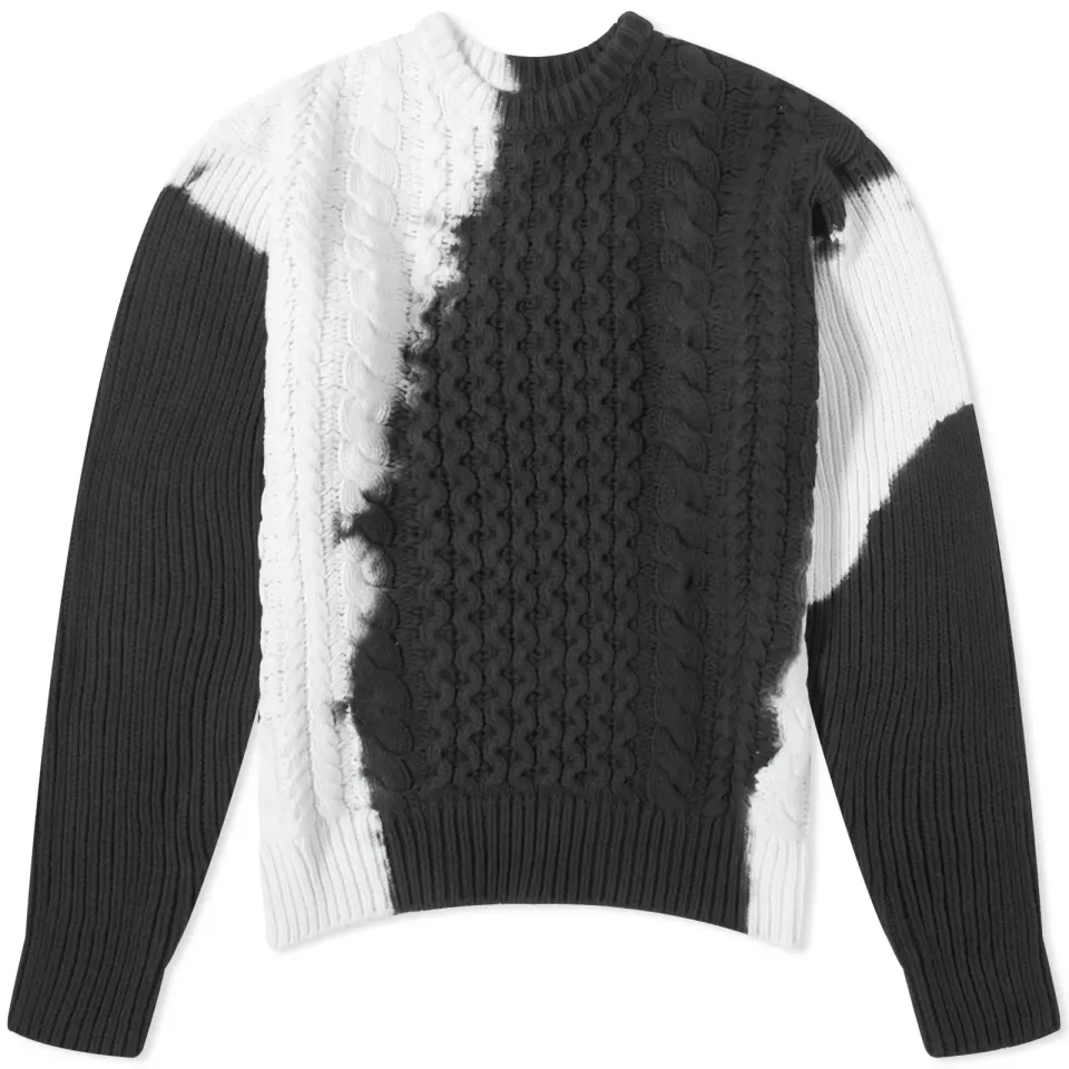 Tie Dyed Fisherman Sweater