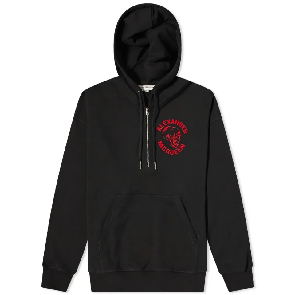 Skull Logo Popover Hoodie