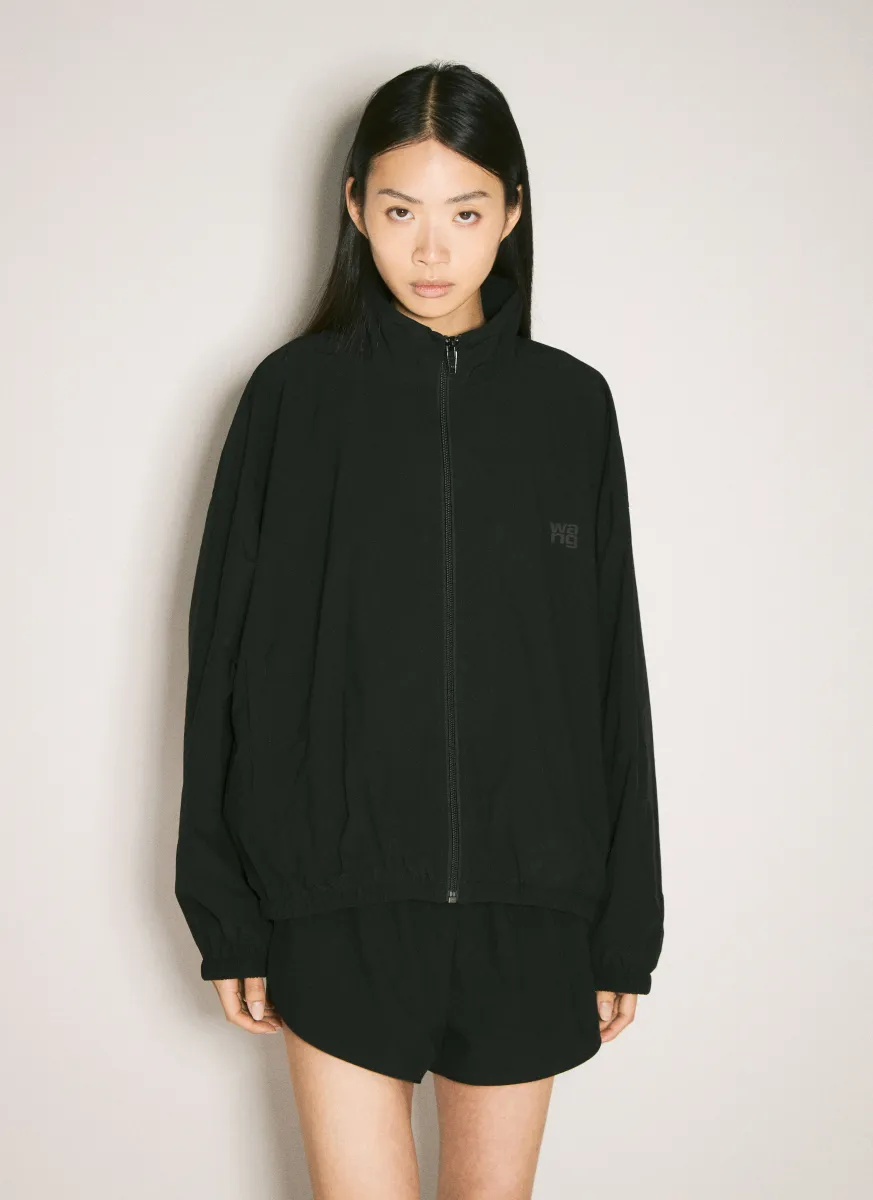 Logo Print Track Jacket