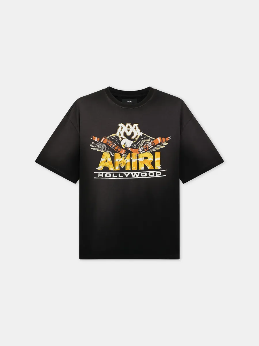 MA EAGLE OVERSIZED TEE - Black