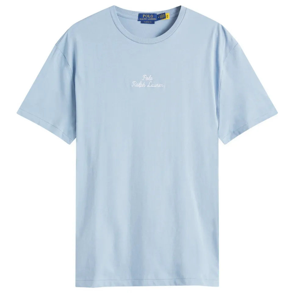 Chain Stitch Logo T-Shirt