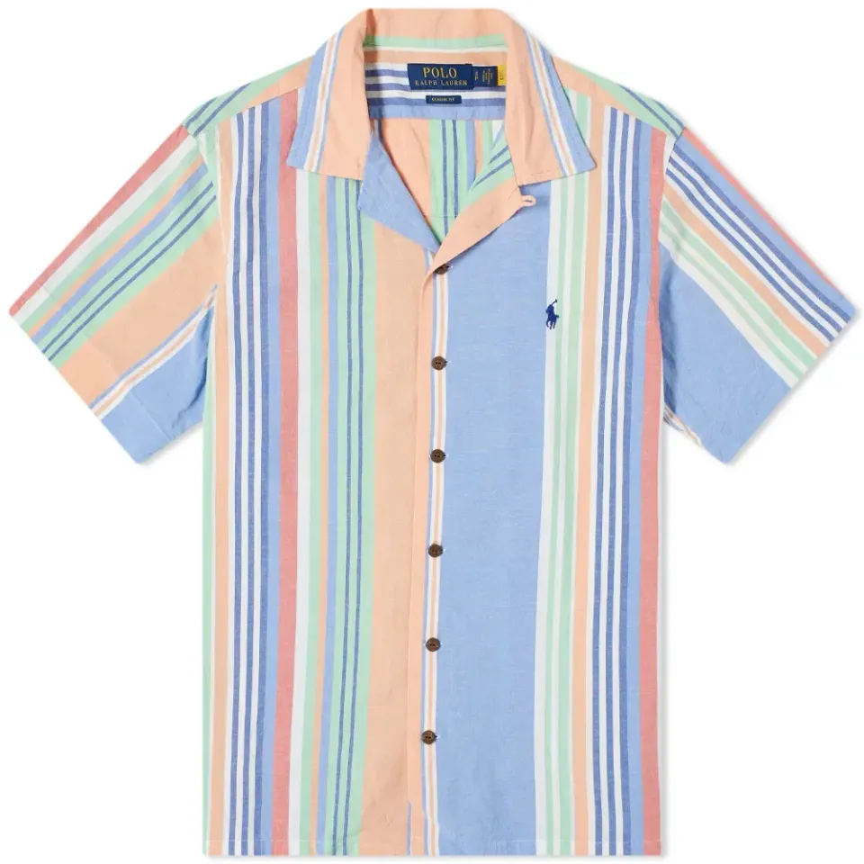 Multistripe Vacation Shirt