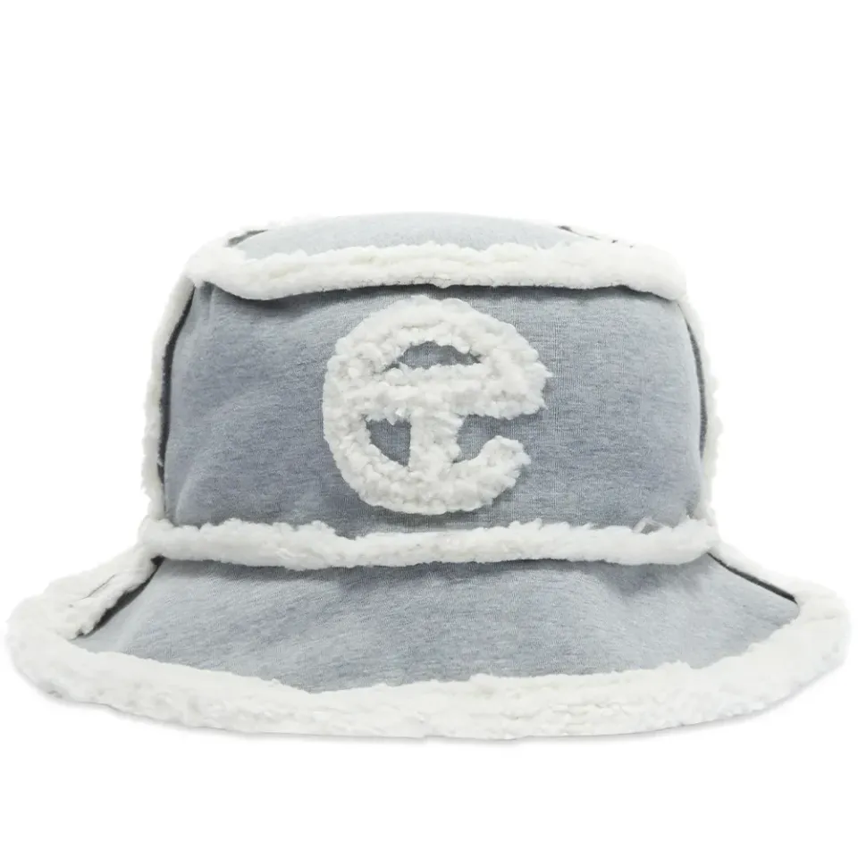 x Telfar Shearling Trim Bucket Hat