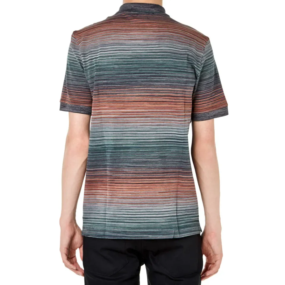 Multi Coloured Space Dyed Polo
