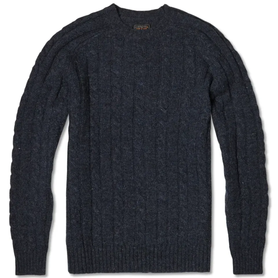 Cable Crew Sweater