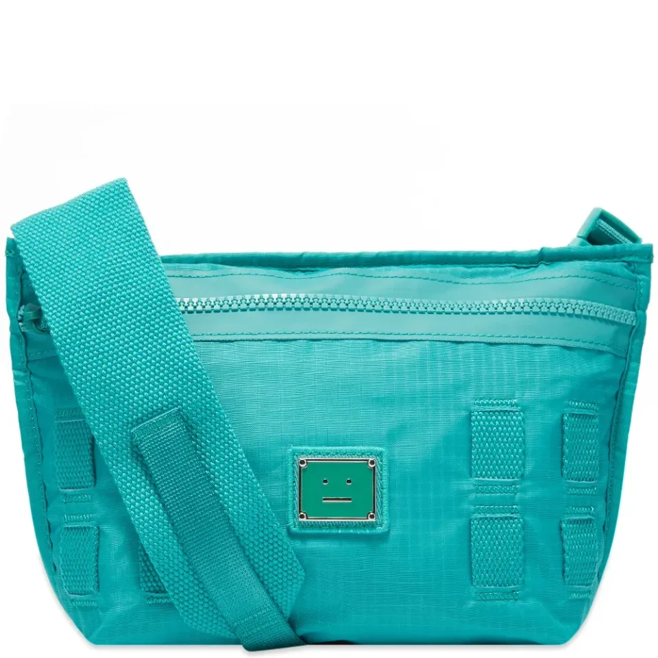 Agios Plaque Face Cross Body Bag