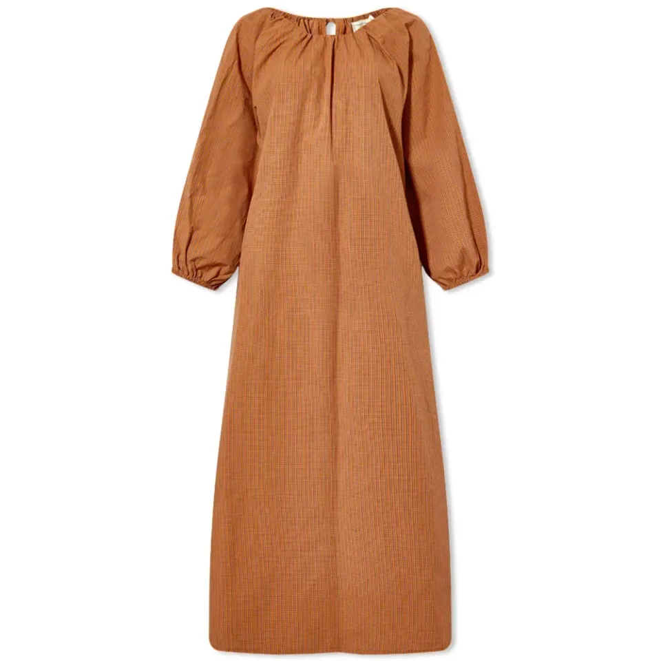 Gathered Midi Dress