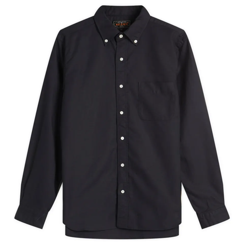Button Down Solid Oxford