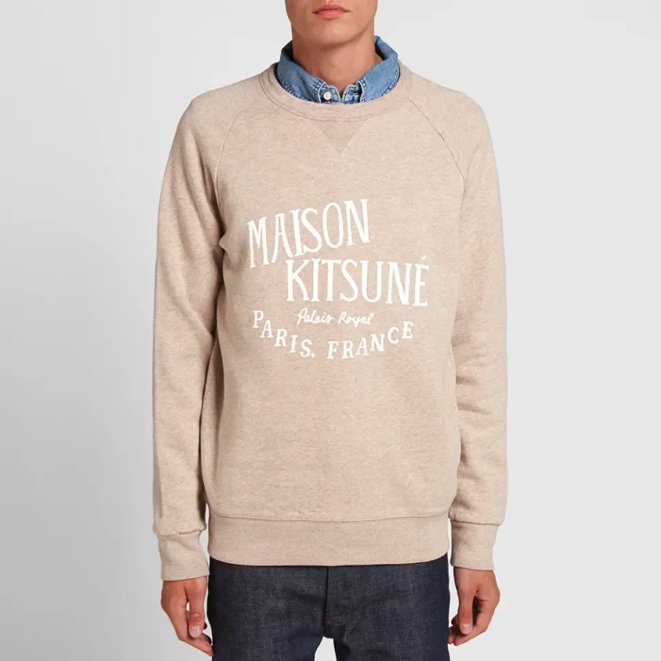 Maison Kitsuné Palais Royal Crew Sweat