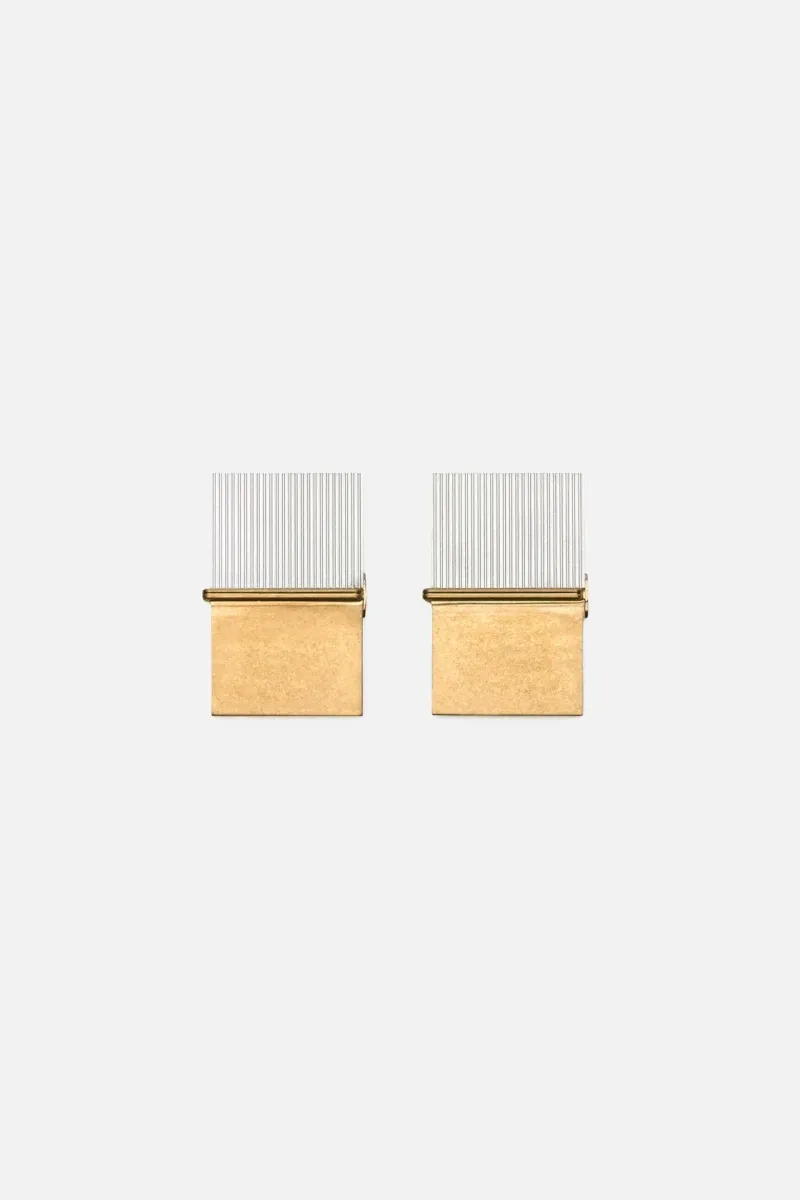 Notepad earrings