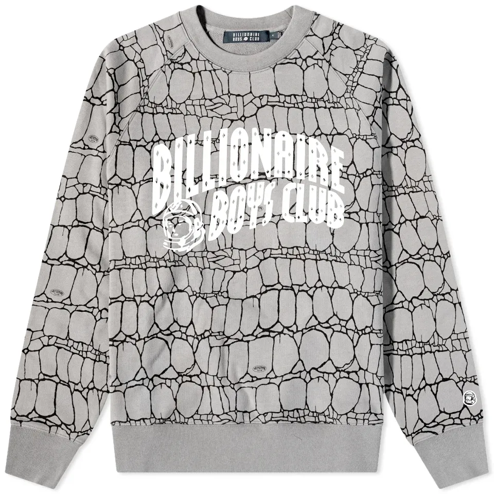 Gator Camo Arch Logo Crew Sweat