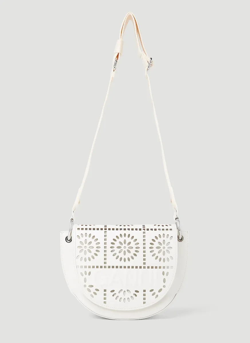 Banner Saddle Handbag