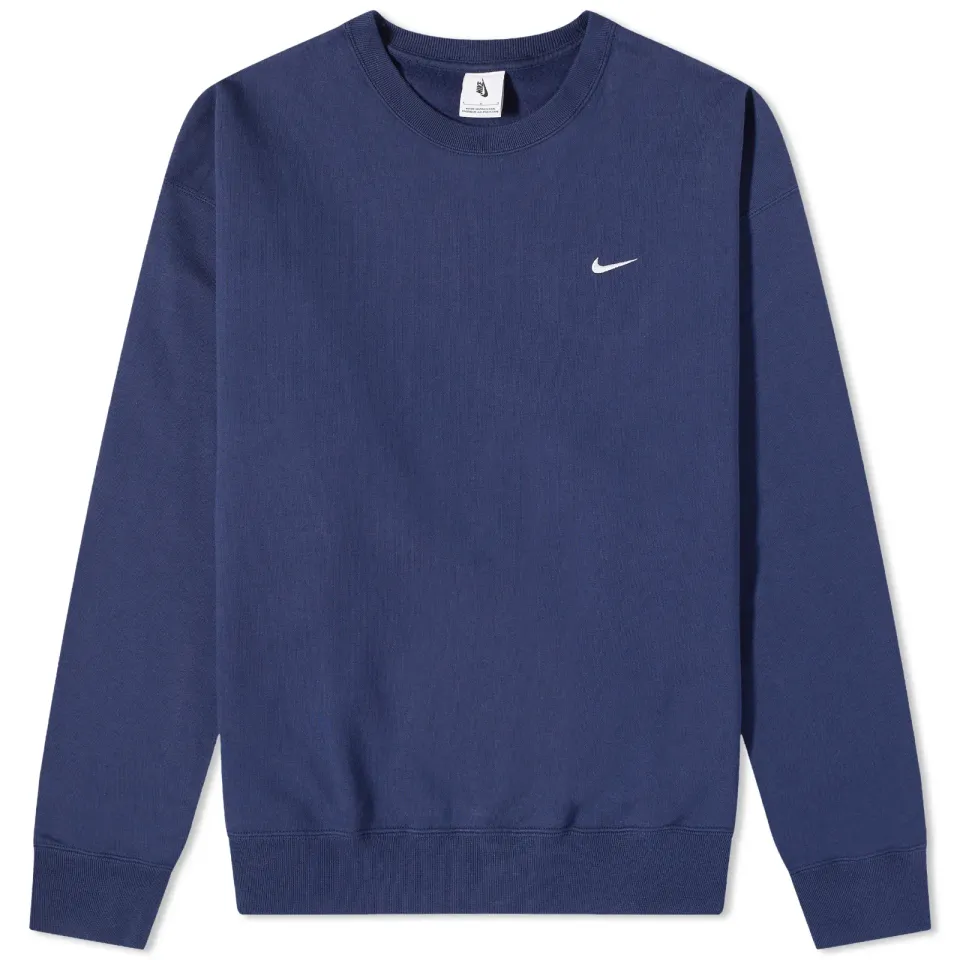 Nike Solo Swoosh Fleece Crew Sweat
